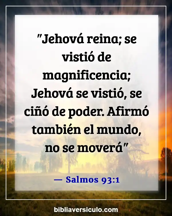 Versículos de la Biblia Sobre Majestad de Dios (Salmos 93:1)
