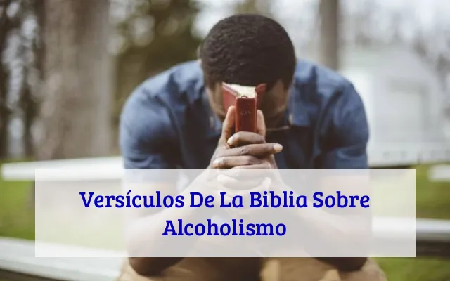 Versículos De La Biblia Sobre Alcoholismo