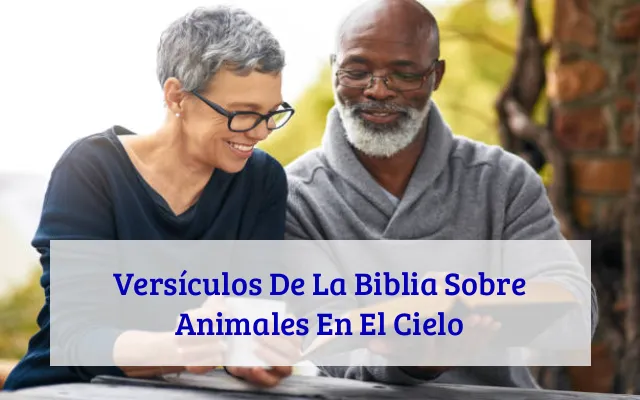 Versículos De La Biblia Sobre Animales En El Cielo