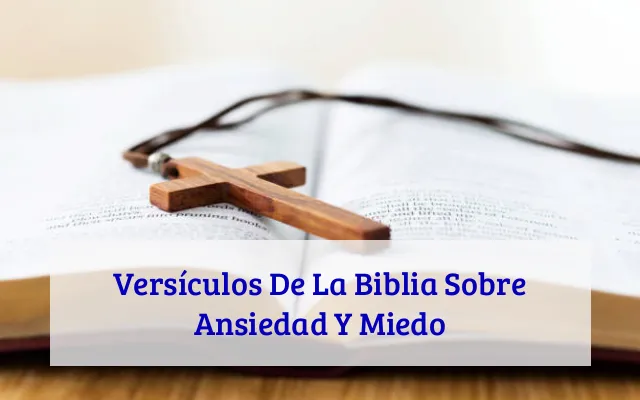Versículos De La Biblia Sobre Ansiedad Y Miedo