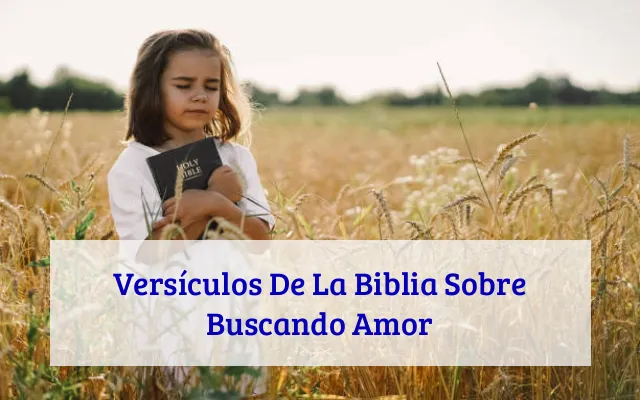 Versículos De La Biblia Sobre Buscando Amor