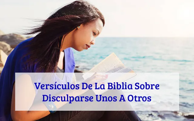 Versículos De La Biblia Sobre Disculparse Unos A Otros