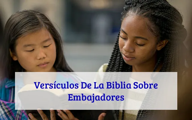 Versículos De La Biblia Sobre Embajadores