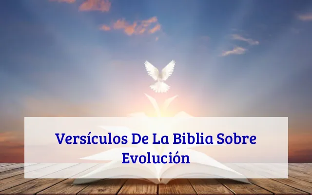Versículos De La Biblia Sobre Evolución