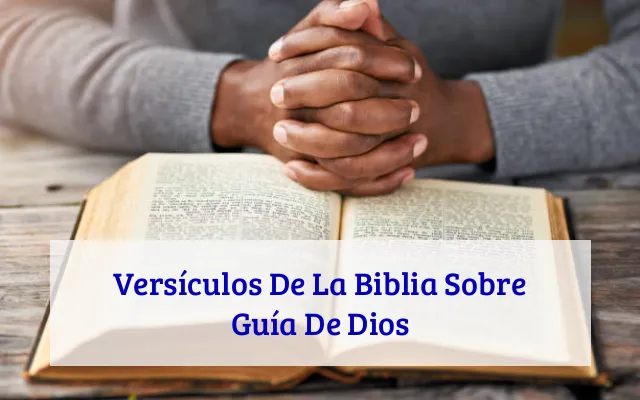Versículos De La Biblia Sobre Guía De Dios