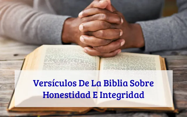 Versículos De La Biblia Sobre Honestidad E Integridad