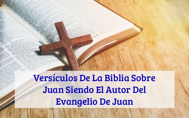 Versículos De La Biblia Sobre Juan Siendo El Autor Del Evangelio De Juan
