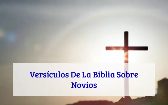 Versículos De La Biblia Sobre Novios