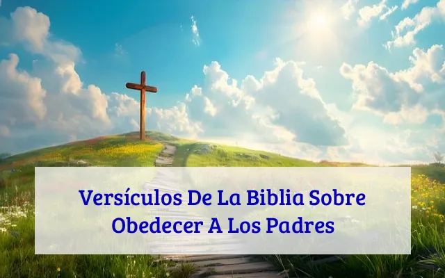 Versículos De La Biblia Sobre Obedecer A Los Padres