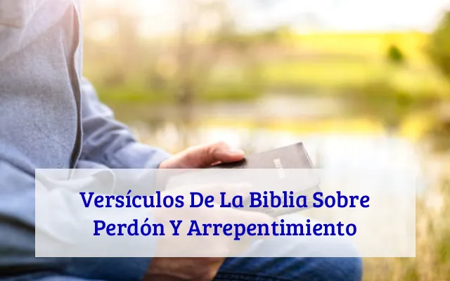 Versículos De La Biblia Sobre Perdón Y Arrepentimiento