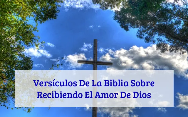 Versículos De La Biblia Sobre Recibiendo El Amor De Dios