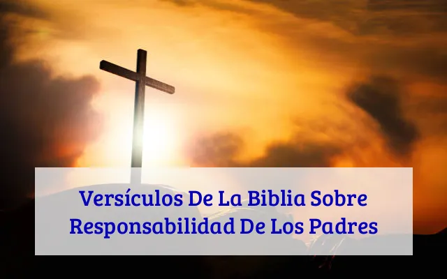 Versículos De La Biblia Sobre Responsabilidad De Los Padres