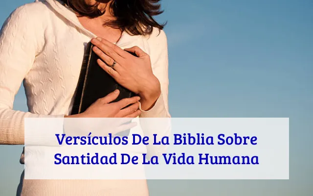 Versículos De La Biblia Sobre Santidad De La Vida Humana
