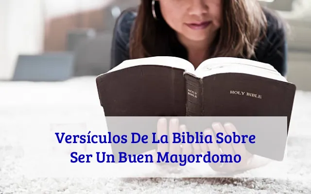 Versículos De La Biblia Sobre Ser Un Buen Mayordomo