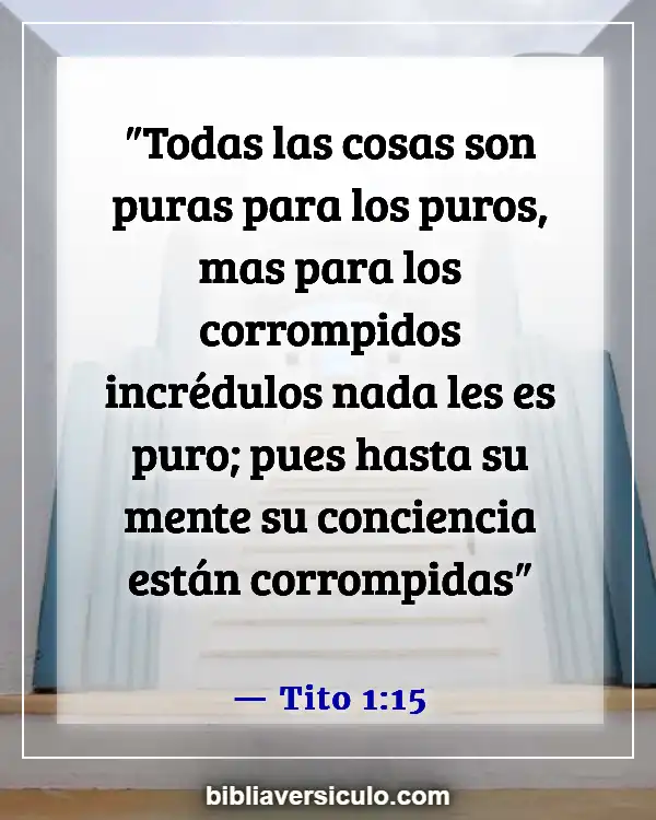 Versículos de la Biblia Sobre Renovación de la mente (Tito 1:15)